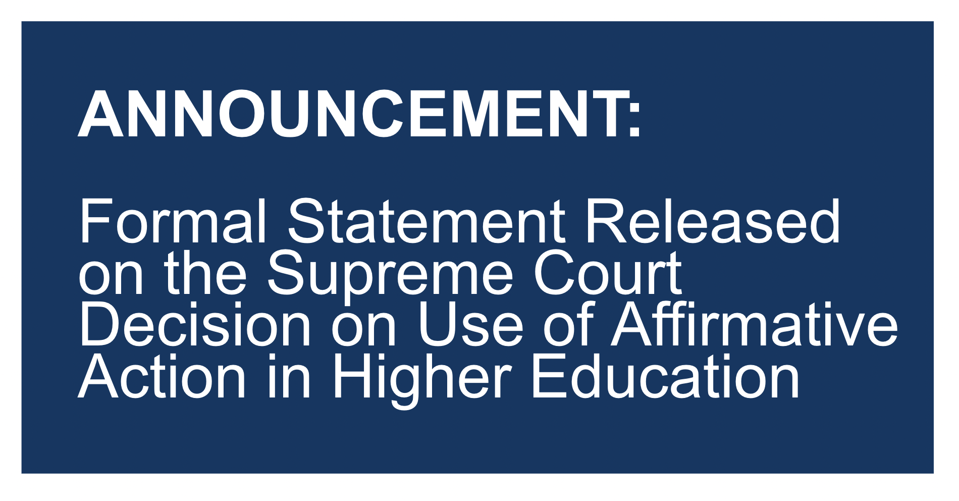 Statement from Cobb on SCOTUS 